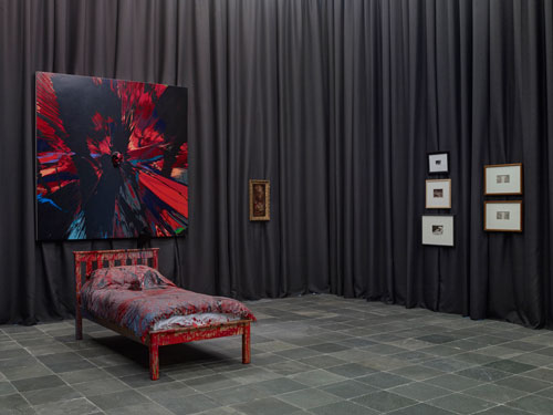 Installation view of Sleepless. Photograph: Gregor Titze, © Belvedere, Vienna.