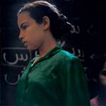 Yto Barrada.<em> Meriem - A spelling class at the Darna day centre for street children, Tangier 1999</em>, from the series <em>A Life Full of Holes: The Strait Project</em>, 1998-2004. C-print © Yto Barrada. Courtesy of Galerie Polaris and the artist.
