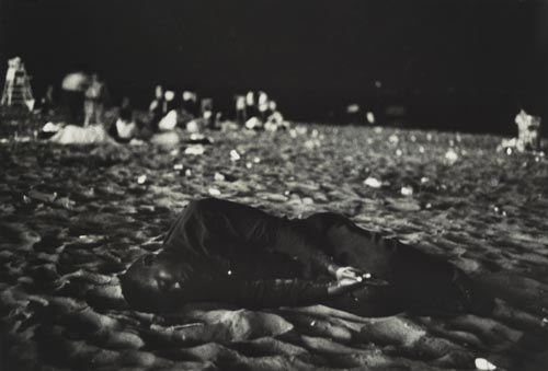 Robert Frank (American, born Switzerland, born 1924). Fourth of July, Coney Island, 1955. Gelatin silver print. 10 x 14 in. (26 x 35.6 cm). The Metropolitan Museum of Art. Purchase, Alfred Stieglitz Society Gifts, 2002.