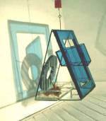 Agathe Sorel. TAO, 1965. Space engraving and welded steel, 100 x 60 x 58 cm. Courtesy of the artist.