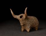 Xhosa Snuffbox in the shape of an ox, South Africa, late 19th century. © The Trustees of the British Museum.