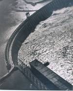 Georgy Petrusov. Dnepr Hydroelectric Dam, 1934-35. Gelatin silver print. Collection of Alex Lachmann.