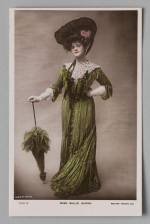 Postcard of Billie Burke, c1907, published by Dover Street Studio (English, active c1906–12). Hand-coloured photograph. Private collection. Photograph: Bruce White.