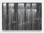 Pat Steir. Dragon Tooth Waterfall, 1990. Oil on canvas, 92 x 132 1/2 in (233.7 x 336.6 cm). © Pat Steir, 2016. Courtesy Dominique Lévy, New York / London.