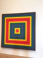 Frank Stella. Gran Cairo, 1962. Alkyd on canvas, 85 1/2 x 85 1/2 in (217.17 x 217.17 cm). Photograph: Jill Spalding.