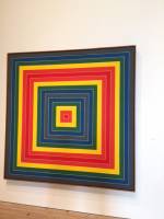 Frank Stella. Gran Cairo, 1962. Alkyd on canvas, 85 1/2 x 85 1/2 in (217.17 x 217.17 cm). Photograph: Jill Spalding.