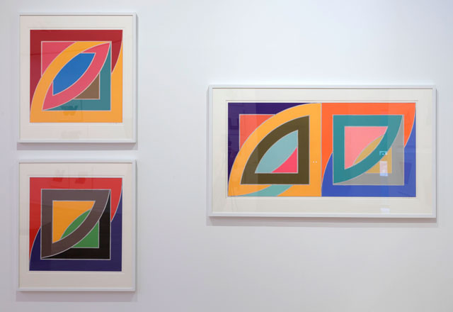 Frank Stella: The Kenneth Tyler Print Collection, installation view, National Gallery of Australia, Canberra, 2016.