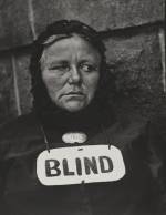 Paul Strand. Blind Woman, New York, 1916 (negative); 1945 (print). Gelatin silver print, Image: 12 3/4 × 9 3/4 in (32.4 × 24.8 cm), The Paul Strand Collection, partial and promised gift of Marguerite and Gerry Lenfest, 2009. © Paul Strand Archive/Aperture Foundation.