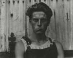 Paul Strand. Young Boy, Gondeville, Charente, France, 1951 (negative); mid- to late 1960s (print). Gelatin silver print, Image: 7 5/8 × 9 5/8 in (19.4 × 24.4 cm), Philadelphia Museum of Art, The Paul Strand Collection, purchased with funds contributed by Tom Callan and Martin McNamara, 2012. © Paul Strand Archive/Aperture Foundation.