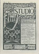 The Studio, Volume 1, Number 1, April 1893. Cover illustration by Aubrey Beardsley.