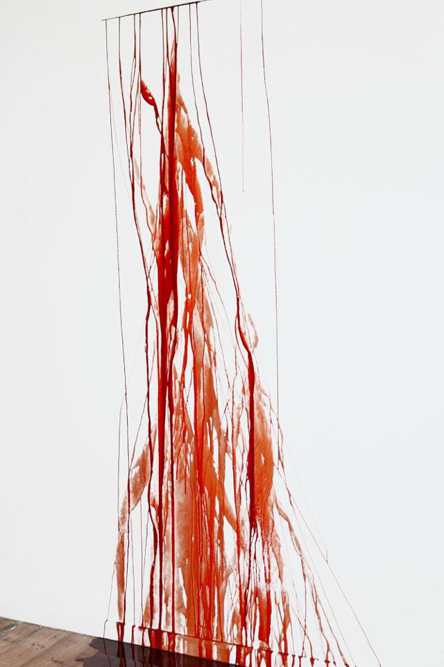 Linda Stupart. You do it to yourself (and that's what really hurts), 2009. Installation.