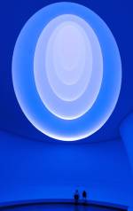 James Turrell. Aten Reign, 2013. Daylight and LED light, dimensions variable. © James Turrell. Installation view. Photograph: David Heald © Solomon R. Guggenheim Foundation, New York.