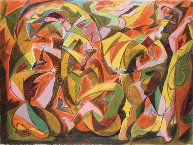 André Masson. Massacre, 1931. Oil on canvas. Collection: Hamburger Kunsthalle, Hamburg/ Pietzsche Collection. © Succession André Masson / ADAGP, Paris and DACS, London 2016.