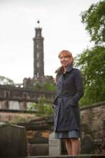 Portrait of Susan Philipsz in Old Calton Cemetery, Edinburgh. Photograph: Courtesy Stuart Armitt.