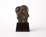 Eric Gill. Icon (for Divine Lovers), 1923. Pewter, 12.5 x 6.5 x 3.8 cm. Ditchling Museum of Art + Craft. Courtesy of the Ditchling Museum of Art + Craft.