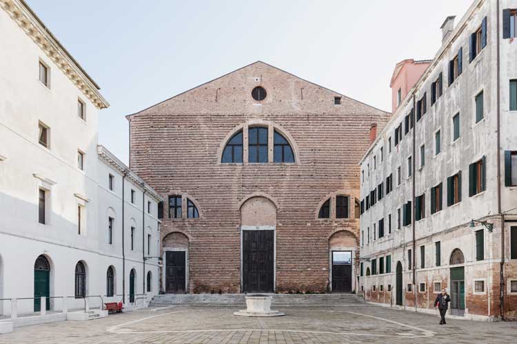 Ocean Space, Chiesa di San Lorenzo, Courtesy of TBA21–Academy. Photo: Marco Cappelletti.