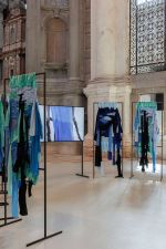 Verena Melgarejo Weinandt, Weaving Connections, 2026. Exhibition view, Tide of Returns, Ocean Space, Venice. Commissioned and produced by TBA21–Academy. Photo: Jacopo Salvi.