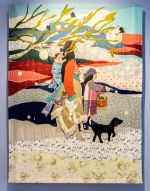 Małgorzata Mirga-Tas, We won’t stay silent any longer, 2026. Part of The Dead Don’t Go Until We Do, 2026. Exhibition view, Talbot Rice Gallery, the University of Edinburgh. Photo: Sally Jubb