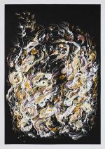 Cara Macwilliam, Courting of the Glistening Veil, 2024. Gouache and watercolour on watercolour paper. Courtesy the artist. Photo courtesy Jennifer Lauren Gallery, by Laura Hutchinson.