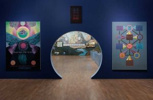 Suzanne Treister: Prophetic Dreaming, installation view, Modern Art Oxford. Photo: Rob Harris.