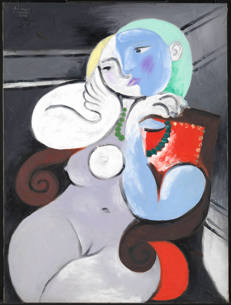 Pablo Picasso, Nude Woman in a Red Armchair, 1932. Tate. © Succession Picasso / DACS London 2025.