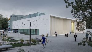 British architect Asif Khan has reinvented a Soviet-era cinema as a space for experimentation and collaboration. Tselinny Center of Contemporary Culture is Kazakhstan’s first major public building designed to encourage, educate and celebrate the region’s contemporary creatives, artists and audiences