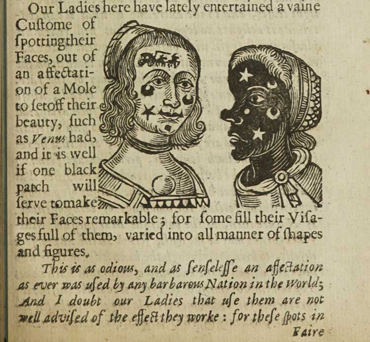 Detail from John Bulwer 1606-1656. Anthropometamorphosis: man transformed,1653. Image courtesy of Compton Verney.
