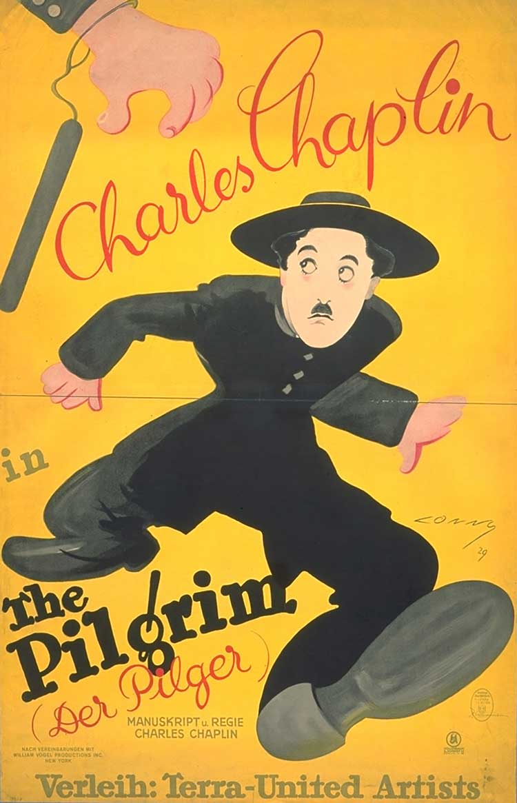 Conny, Charles Chaplin in The Pilgrim, 1929. © Staatliche Museen zu Berlin, Kunstbibliothek /
Dietmar Katz