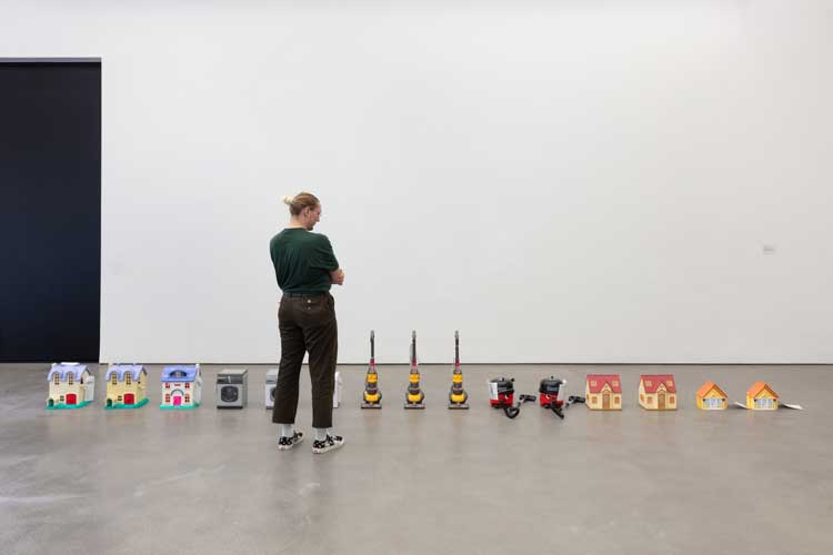 Ghislaine Leung, installation view, Turner Prize 2023, Towner Eastbourne. Photo: Angus Mill.