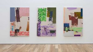 This show is billed as bringing together a group of younger artists ‘experimenting with colour, mark and form, to create moments of joy’, but while there is much to enjoy here it is hard to find commonalities