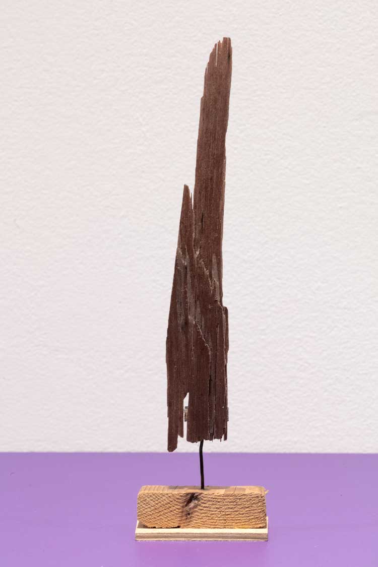 Elsa von Freytag-Loringhoven, Cathedral, c1918. Wood fragment, Mark Kelman Collection, New York. Photo: Justin Wonnacott. Courtesy of Carleton University Art Gallery, Ottawa.