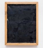 Goran Trbuljak. Painted from side, 1988. Acrylic on board, 45 x 34 cm. Photo: Carlo Favero.