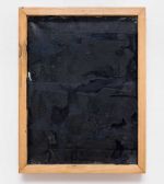 Goran Trbuljak. Painted from side, 1988. Acrylic on board, 45 x 34 cm. Photo: Carlo Favero.