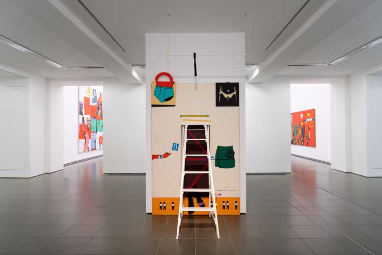 Hervé Télémaque: A Hopscotch of the Mind, installation view, 7 October 2021 – 30 January 2022, Confidence (Secret). Photo: Hugo Glendinning.