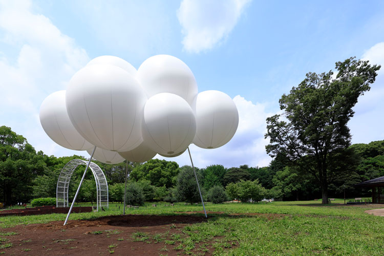 Cloud pavilion / Sou Fujimoto. Photo: Keizo Kioku.