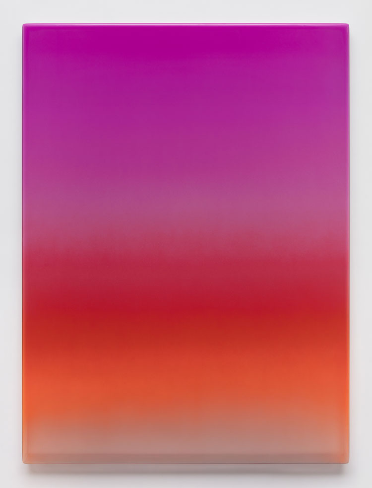 Mika Tajima. Art d'Ameublement (Karake), 2020. Spray enamel, thermoformed PETG, 182.9 x 137.2 cm (72 x 54 in). Image courtesy of the artist and Kayne Griffin Corcoran. Copyright of the artist.