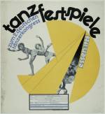 Max Burchartz. Tanzfestspiele zum 2. Deutschen tänzerkongress Essen 1928 (Dance Festival at the Second German Dance Congress) poster, 1928.  Printed by F. W. Rohden, Essen. Photolithograph. The Museum of Modern Art, New York, Purchase Fund, Jan Tschichold Collection, 326.1937. Digital Image © The Museum of Modern Art/Licensed by SCALA / Art Resource, NY. © 2018 Artist Rights Society (ARS), New York / VG Bild-Kunst, Bonn.