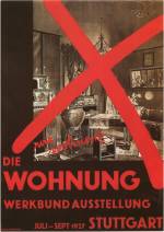 Willi Baumeister. Wie wohnen? Die Wohnung (How should we live? The Dwelling) poster, 1927. Deutscher Werkbund at the Weissenhofsiedlung, Stuttgart. Lithograph. The Museum of Modern Art, Gift of Philip Johnson, 364.1950. Digital Image © The Museum of Modern Art/Licensed by SCALA / Art Resource, NY. © Artist Rights Society (ARS), New York/ VG Bild-Kunst, Bonn.