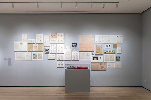 Installation view of Thinking Machines: Art and Design in the Computer Age, 1959-1989. The Museum of Modern Art, New York, November 13, 2017–April 8, 2018. © 2017 The Museum of Modern Art. Photograph: Peter Butler.