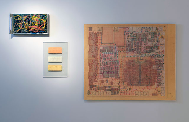 Installation view of Thinking Machines: Art and Design in the Computer Age, 1959-1989. The Museum of Modern Art, New York, November 13, 2017–April 8, 2018. © 2017 The Museum of Modern Art. Photograph: Peter Butler.