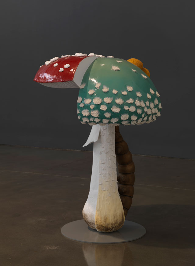 Carsten Höller. Giant Triple Mushroom, 2015. Photograph © Carsten Höller. Courtesy of Gagosian.