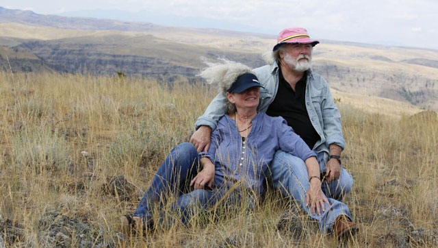 Cathy and Peter Halstead. Photograph: Djuna Zupancic.