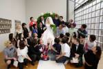 Micro-Events n°46. Wedding Taniuchi with 18 groups. © Tsuneko Taniuchi Adagp, 2014. Paris. Photograph: Nacása and Partners Inc.