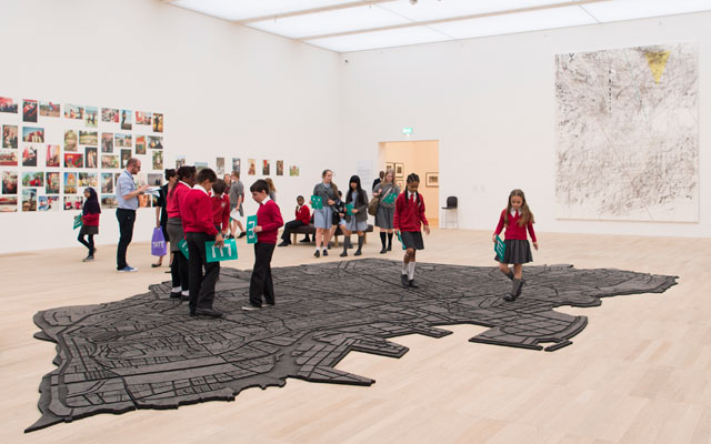 Tate Modern Switch House, gallery view.