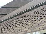 Tate Modern Switch House, exterior brick detail. Photograph: Martin Kennedy.