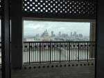 Tate Modern Switch House viewing terrace. View across the River Thames to St Paul’s Cathedral. Photograph: Martin Kennedy.