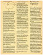 The sociology of knowledge: Art and technology 22. Studio International, Vol 181, No 930, February 1971, p. 47.