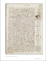 Leonardo da Vinci. The Codex Leicester, 1506-10. The Drawn Word, page 15.