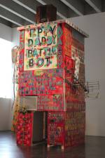 Bob and Roberta Smith. <em>Eppy Daddy Battle Bot</em>, 2010. 
      Mixed media. Courtesy the artist and Hales Gallery.