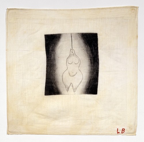 Louise Bourgeois. Arch of Hysteria, 1992. Ink, pencil and crayon on graph paper, 20.3 × 43.2 cm. The Easton Foundation. DACS 2014.